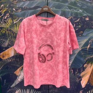 [르니앤맥코이]스팽글해드셋자수핑크나염티셔츠MN05TS408_IC