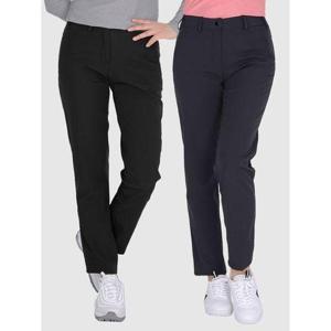 [이지바이]슬림해 춘추용 여성 기본 일자핏 스판 바지(XS32LP011W)