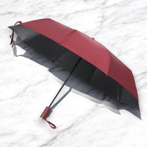 [셀럽하우스]게더릭 IICZPWRU 방풍 3단 완전자동 우산 (와인)