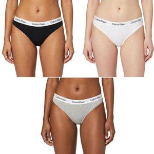 [캘빈클라인]캘빈클라인 CK 언더웨어 캐러셀 코튼 비키니 여성 삼각팬티 속옷 3팩 세트 QP1258O-900