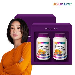 [홀리데이즈] 대용량 루테인 맥스 210캡슐 2병 선물세트 (14개월분)