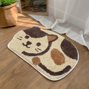 브라운캣 욕실 현관 화장실 발매트_40x60cm