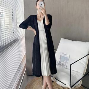 여자 커버업 시스루 여름휴가 얇은 봄 롱가디건