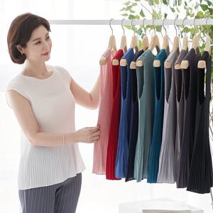 마담4060 엄마옷 플리츠민소매-ZSL305022-