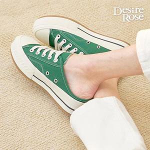 [디자이어로즈] 여성 캔버스 캐주얼 심플 뮬