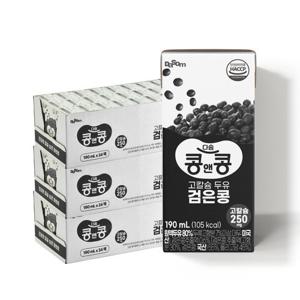 콩앤콩 고칼슘두유 검은콩 72팩