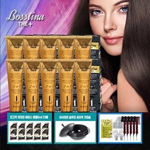 [보스티나]더 플러스 본품 10박스+앰플 10매+빗 5개