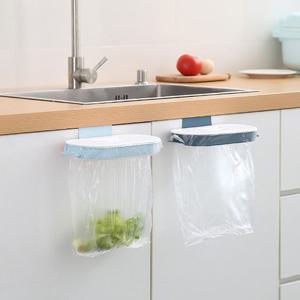 네이비 주방걸이형 음식물쓰레기통 싱크대 걸이형 휴지통 L066