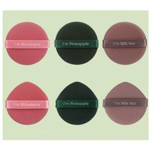 [BZJK495J_4B]파데퍼프 물방울쿠션퍼프 원형쿠션퍼프