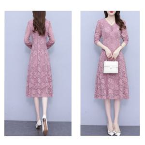 [휴드] 라이텐 레이스 플라워 원피스 2color_250209_HY001