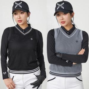 [럽인골프]투빅토리 V넥 올뉴망사조끼 베스트