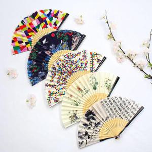 [박씨상방] (국내제작)명품 전통수공예 나염부채+부채집,매듭증정