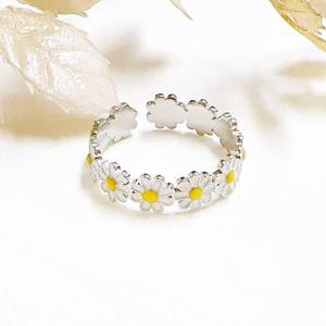 실버문 또르르데이지반지 925실버반지 오픈링 W98EB1D