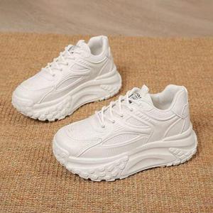 여성 신발 베이직 통굽 운동화 WF7FC17