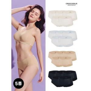 [크로커다일 이너웨어]인견  팬티 5종세트 택1
