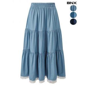 [비엔엑스]여성 밴딩 레이스 캉캉 스커트