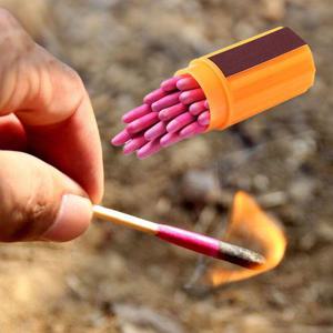 코팅성냥 캠핑 위급상황 지진 비상용 생존 재난 SOS 방수성냥