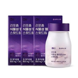 갤러리아_락토온 리포좀 식물성 멜라토닌 2mg 함유 스윗드림 30정 3세트