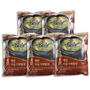 김봉찬 명인 다슬기 해장국 5팩