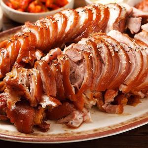 [산정마을] 쫄깃하고 탱탱한 한방 앞다리 왕족발 1.5kg내외