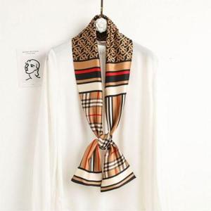 트렌디 롱사이즈 방도트윌리 실크 스카프 18color WFKK0Y2