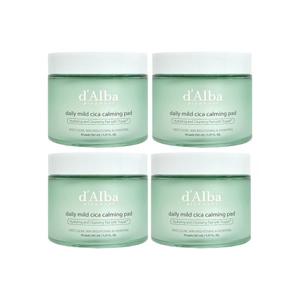 달바 데일리 마일드 시카 카밍 패드 50매 165ml 4개