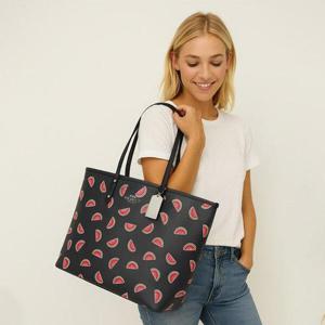 [코치]코치 워터멜론 프린트 리버서블 시티 토트백 2종 택 1