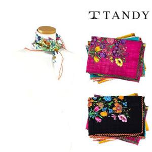[탠디] TANDY 릴리시스 손수건 스카프 케이스동봉