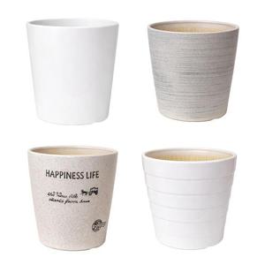 모던레시피 3개세트 원형 도자기 화분 기본형 19/24/29 WFLRTZF