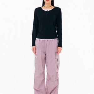 [체이스컬트]여성 레이어드 긴팔 티셔츠-FARG5161B033