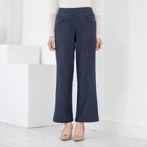 엄마옷 스판 청 통바지 602BNM035 중년여성/50대/60대/마담/빅사이즈/할머니옷