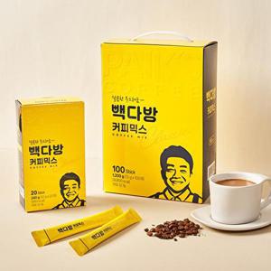 [백종원의 빽다방]빽다방 스틱커피 선물세트(3종 20T)