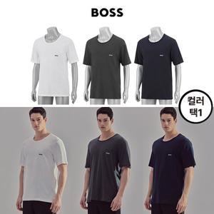 [택1/티셔츠1종][HUGO BOSS] 럭셔리 글로벌 브랜드 보스 남성 면100% 반팔티셔츠 1종