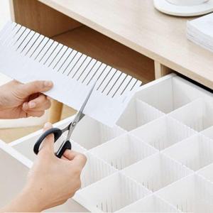 서랍 칸막이보드 화장대 책상 서랍정리 파티션 4개 WFJ5P9F