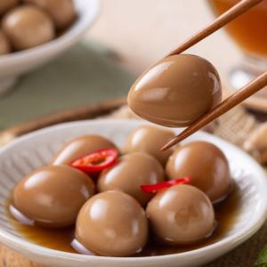 밥도둑 메추리알 장조림 1kg x 2팩 , 1팩당 메추리알 60알, 무항생제