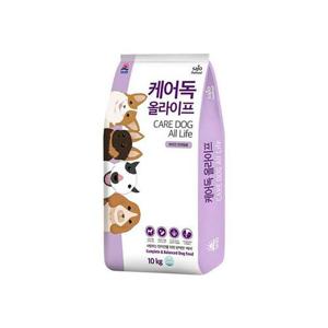사조 강아지사료 케어독 올라이프 10kg 2개