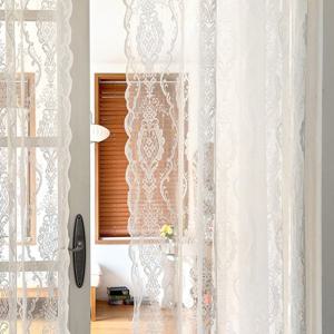 까르데코 벨라 긴창 레이스커튼 2장