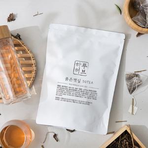 [하루허브] 대용량 삼각티백 붉은깻잎차 1팩(50T)