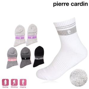 [피에르가르뎅]여성 틴트중목스포츠파일양말5족택1 국내산[3798]