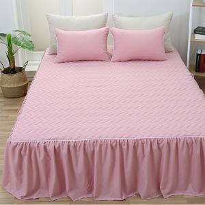 스위트 프릴 침대스커트 베드스커트 누빔 침대커버 슈퍼싱글(SS 110x200)