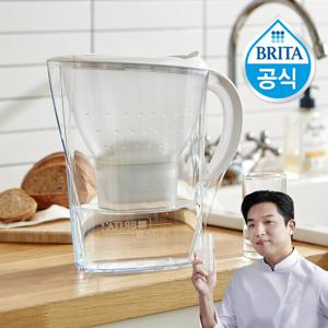 브리타 필터형 정수기 마렐라 2.4L 화이트+기본필터 1입