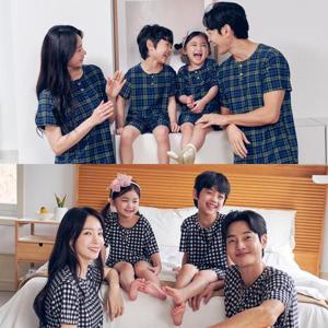 여름 가족 커플 냉감 냉장고잠옷 주니어 아동 파자마