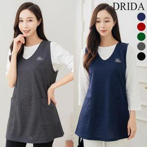[드리다]엄마옷  여자 여름 브이넥 핫픽스 빅사이즈 스판 베스트 조끼 40-50대 미시 중년여성 마담옷 선..