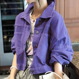 ★베스트특가★ [무드무드] 라일락 컬러 숏 자켓