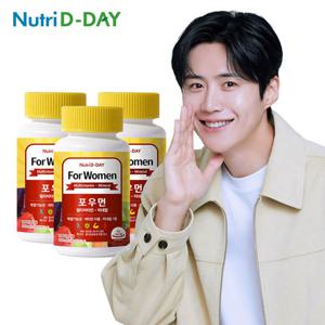 [뉴트리디데이] 포우먼 멀티비타민+미네랄 3병 총9개월분