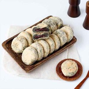 갤러리아_달콤한 팥앙금이 가득한 콩고물쑥떡 1박스(개별포장) /55g x 24