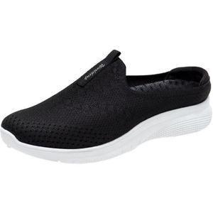 [월드컵] 여성 니트 뮬 슬?온 운동화 스니커즈 블랙