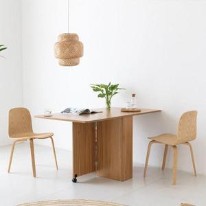 원목 접이식식탁 책상 테이블 확장형 4인용 폴딩 식탁