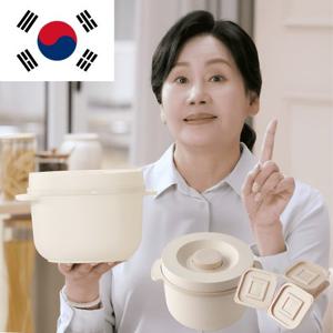 홍여진 하이로 건강 저당밥솥 전자레인지 2L