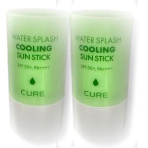 [뷰티나라] 김정문알로에 워터스플래쉬 쿨링선스틱 얼음자차 23g 2개